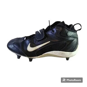 Nike Mens Open Field Football Cleats Size 12 Black Midfoot Strap 310945-011